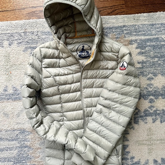 Jott Women’s Lightweight Hooded Puffer Jacket - Picture 1 of 6